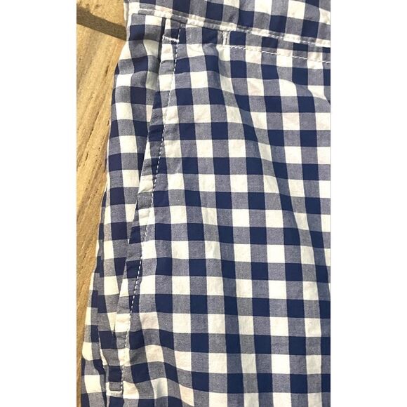 VTG Polo Ralph Lauren Gingham Shorts Blue & White Check Men's 34 100% Cotton - Picture 8 of 10